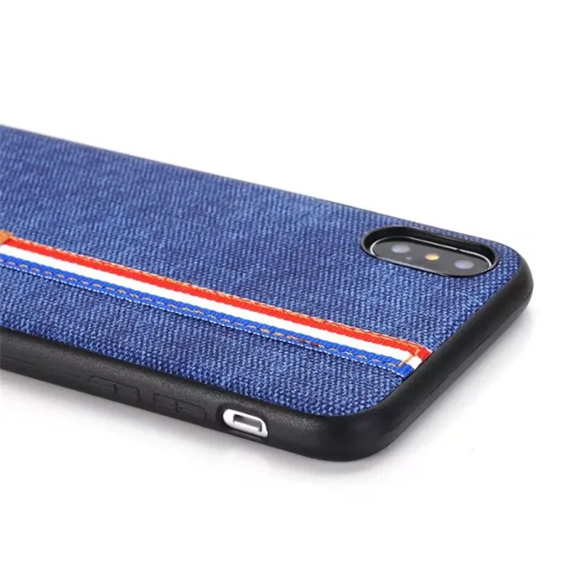 4 warna bisnis koboi PU handphone kasus Untuk Apple iphone X 8 7 6 ayat yang sama Lanyard telepon kasus Untuk iphone 8 ditambah 7 P penutup
