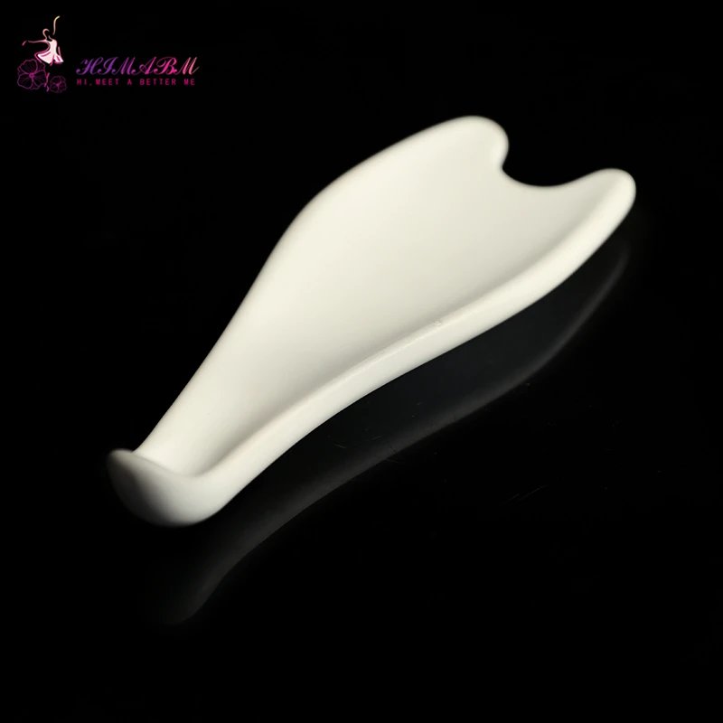 HIMABM Chinese Ceramic guasha board massage tool facial treatment scraping tool for body massage health beauty care HIMABM Chinese Ceramic guasha board massage tool facial treatment scraping tool for body massage health beauty care