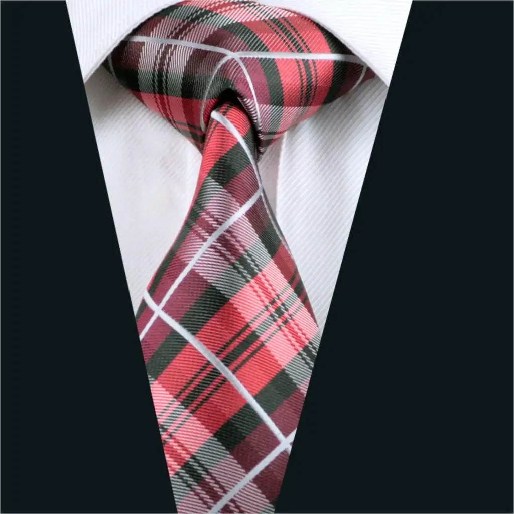 mens red silk ties