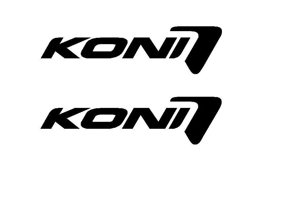 Виниловая наклейка для 2 шт Koni Die Cut Автомобильная подвеска Стайлинг