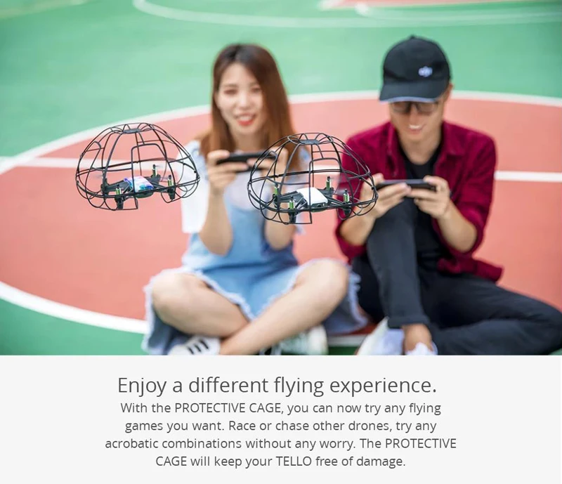 PGYTECH Tello PA Защитная клетка 360 градусов Защита для DJI Tello Quadcopter оригинальные аксессуары часть