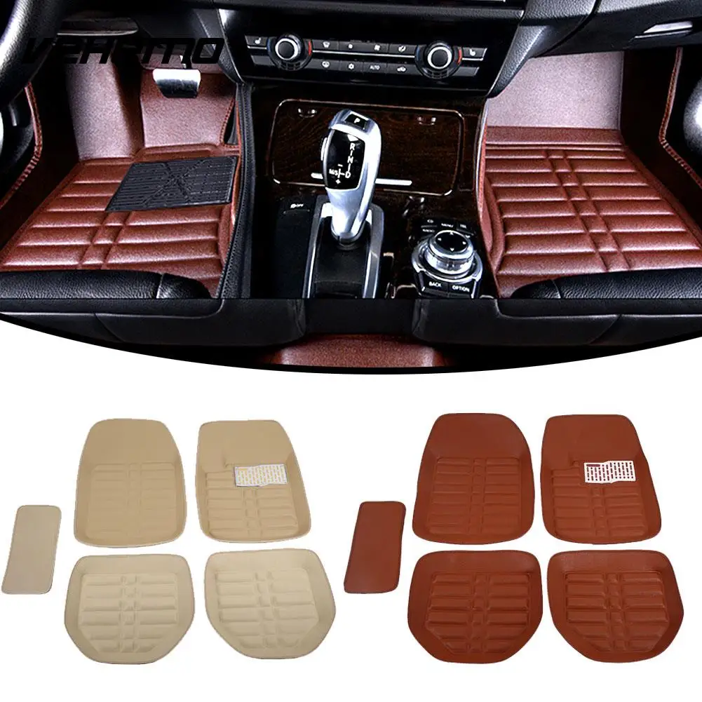 Buy Vehemo 5pcs Driving Driver Floor Mat All Weather