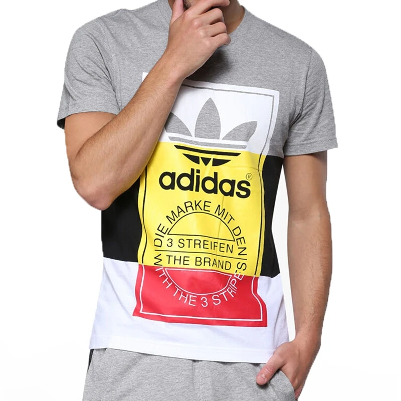 adidas die marke mit den 3 streifen t shirt