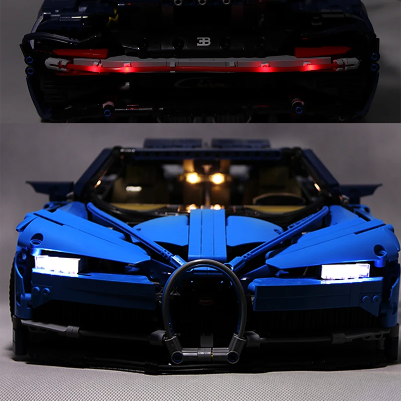 

Led Light Set For Lego 42083 Bugatti Chiron Compatible 20086 technic race Car Building Blocks Toys Gifts(only light+Battery box)