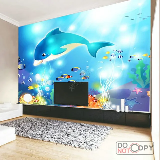 Kids Bedroom Background aliexpress : buy modern home deco fashion 3d stereo dolphin Kids Bedroom Background aliexpress : buy modern home deco fashion 3d stereo dolphin