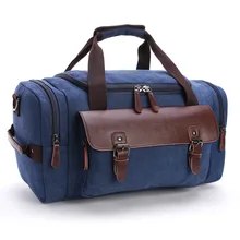 High Quality Canvas Leather Men Travel Bags Carry On Luggage Bags Men Duffel Bags Travel Tote Large Weekend Bag Overnight High Quality Canvas Leather Men Travel Bags Carry On Luggage Bags Men Duffel Bags Travel Tote Large Weekend Bag Overnight
