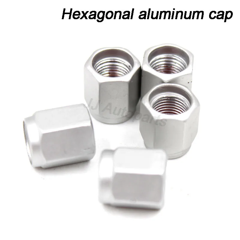Hexagonal aluminum cap.....