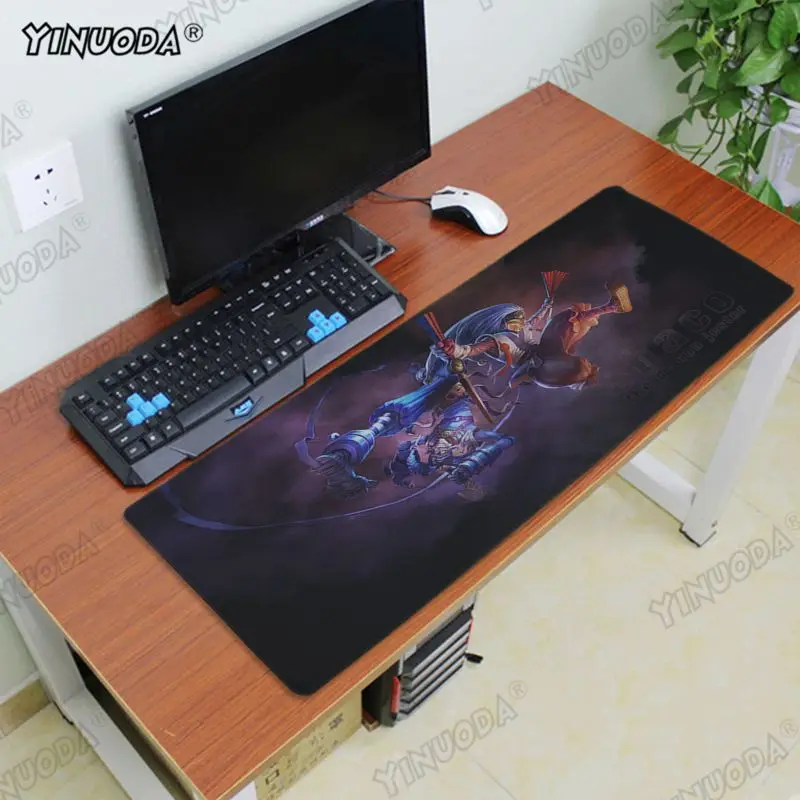 Yinuoda League of Legends Shaco офисные мыши геймер мягкий коврик для мышки ноутбука Non Slip