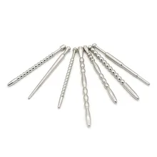 Electro Wave Physical Shock Therapy Stainless Steel Urethral Catheter Sound Penis Plug Accesseries For Electro Sex Toy