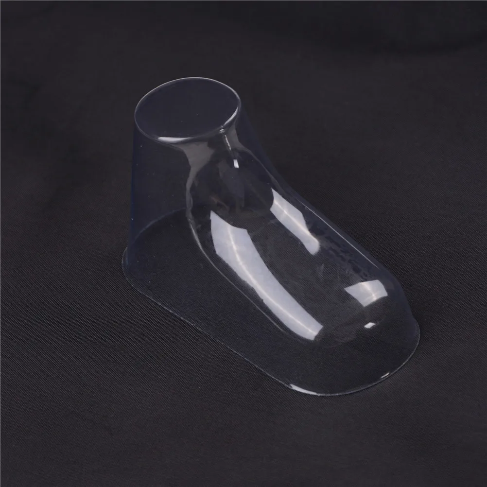 20 шт./партия 9 см пластиковые прозрачные модели носок паста для форм Детские Фондант пинетки прессформы экструзии дисплей подарочная упаковка обуви