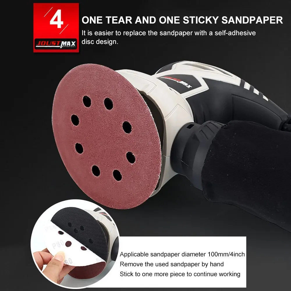  240W Multifunctional Electric Sander Machine Random Orbit Sander Polisher DIY Dust Collection Syste