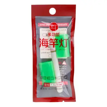 

Fishing Electronic Rod Luminous Stick Light LED Removable Waterproof Float Tackle Night Tackle Plastic Without Battery