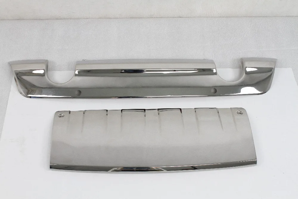 

Stainless steel for Jaguar F-Pace f pace 2016 2017 skid plate bumper board