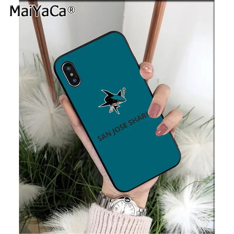 MaiYaCa Сан-Жозе акулы высокое качество чехол для телефона iPhone X XS MAX 6 6s 7 7plus 8 8Plus 5 5S SE XR - Цвет: A8