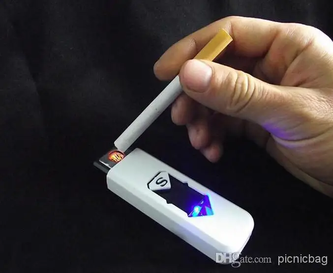 Cheaper Portable USB Electronic lighter Rechargeable Cigarette lighter