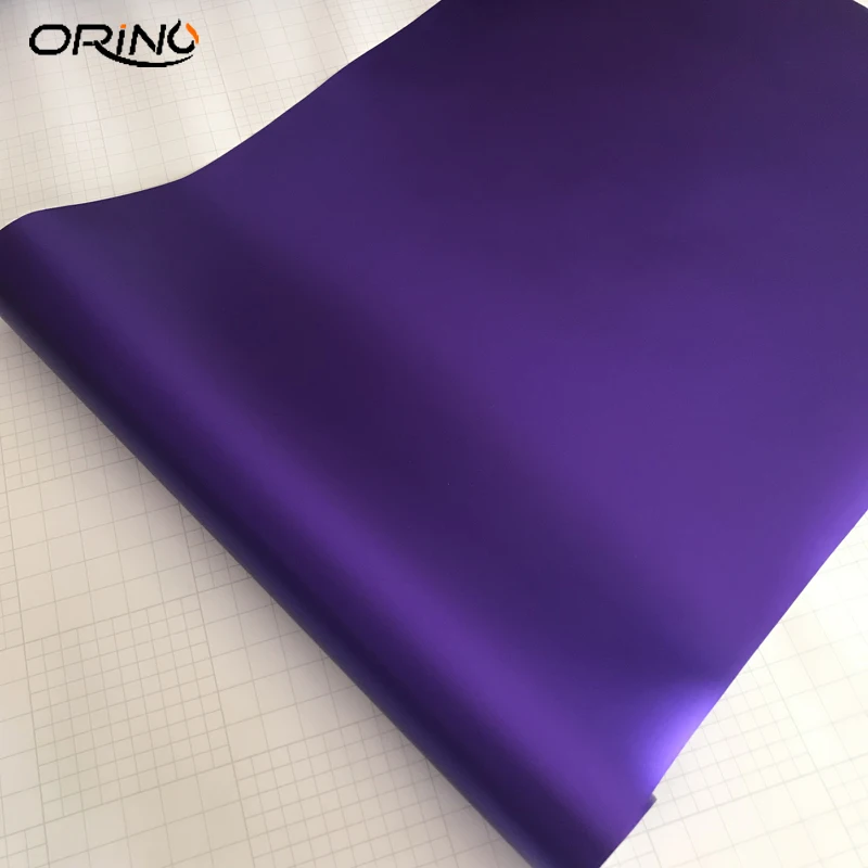 Purple Matt Metallic Vinyl Film Sticker-1