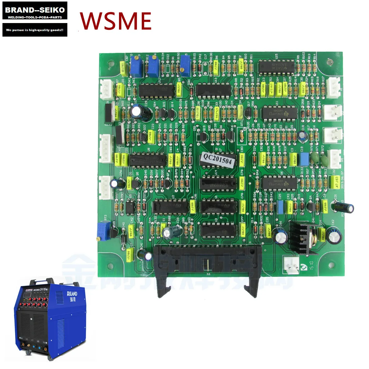 WSME315B ac/dc argon arc welding machine control panel board weld