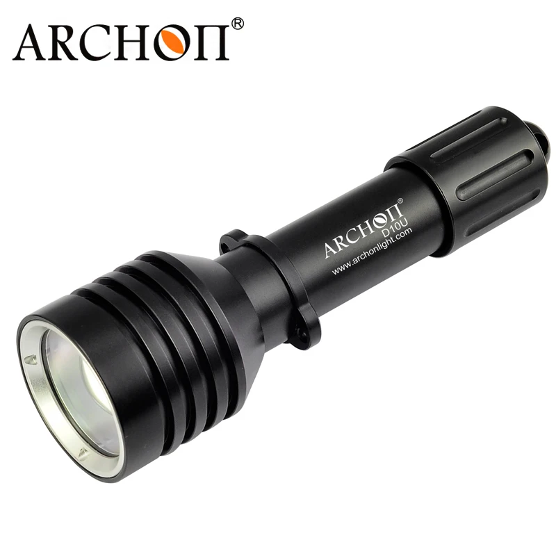 Оригинальный Archon D10U/W16U CREE светодиодный масштабируемый фонарик для дайвинга 18650
