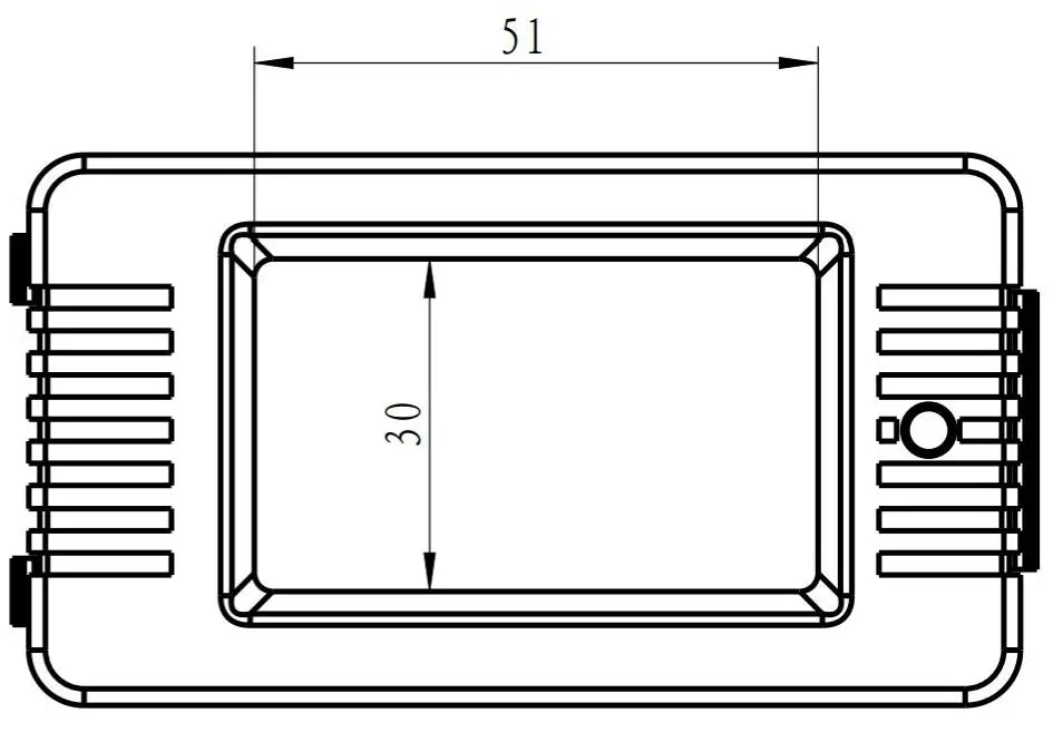 6 в 1 AC80-260V/100A напряжение тока мощность энергии измеритель мощности цифровой вольтметр Амперметр с голубой подсветкой