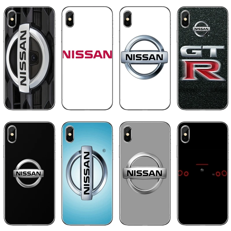 

Luxury car Nissan logo For Xiaomi Redmi S2 5 plus 6A 4A 4x Note 6 Pro 5 5A 4 3 Pocophone F1 Soft mobile phone cover case