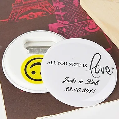 Free Shipping 100 Personalized Wedding Favors And Gifts Wine Opener Free Shipping 100 Personalized Wedding Favors And Gifts Wine Opener Fridge Magnet For Guests Souvenirs In Party From Home