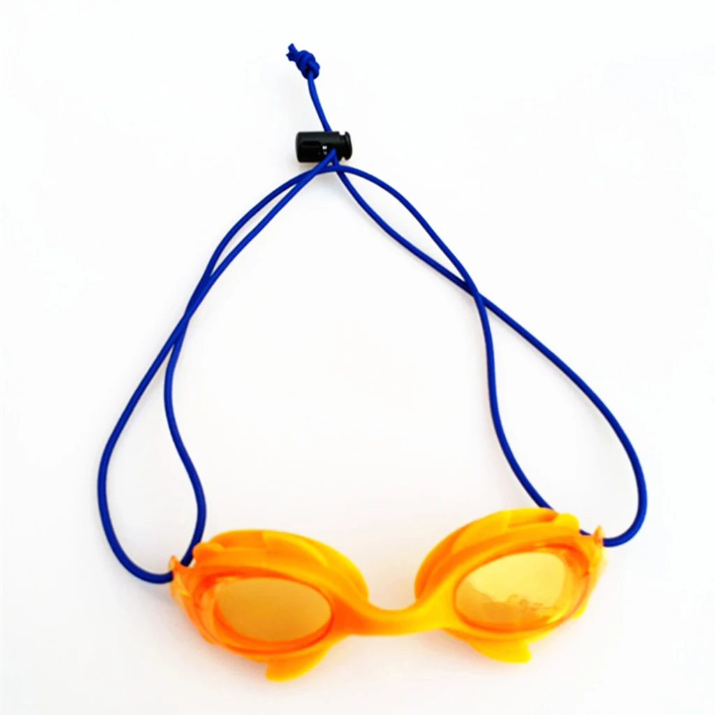 2 Pieces Strong Rubber Universal Swimming Goggles Swim Glasses/Dive Mask Elastic Strap & Cord Lock Stopper 6