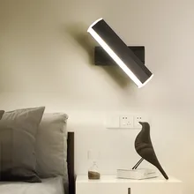 Modern minimalist led wall lamp led light living room aisle fashion acrylic light fixture bed indoor light bedside lamp