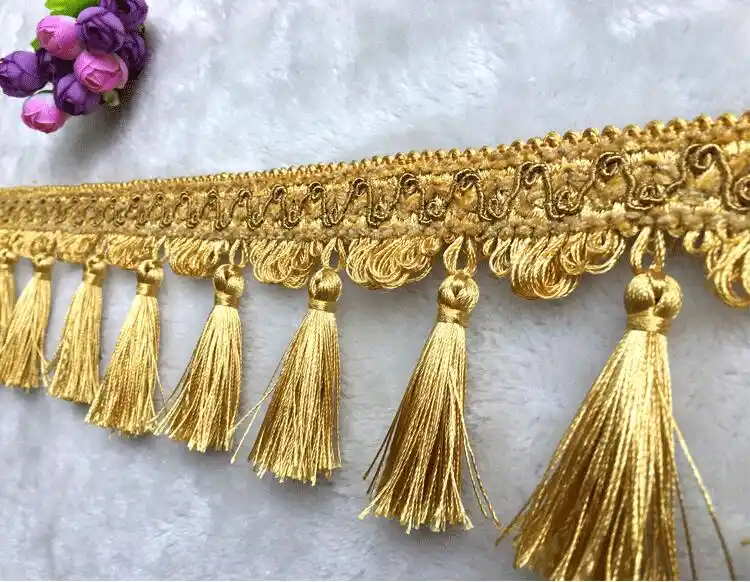 5meters Lot Decorative Tassels For Curtains Home Textile Drapery