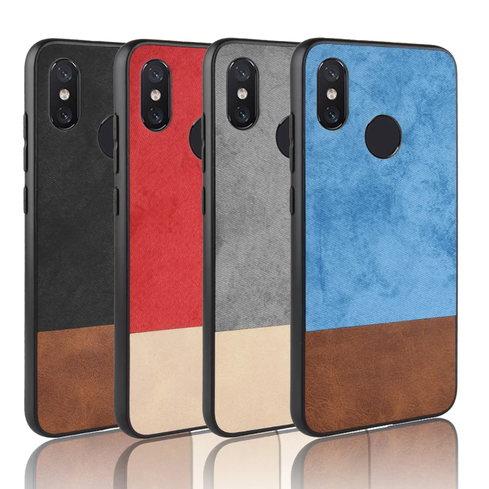 Чехол для Xiaomi Mi MIX 2S 5 99 дюйма силиконовая ткань ковбойская ПУ кожа PC защитная