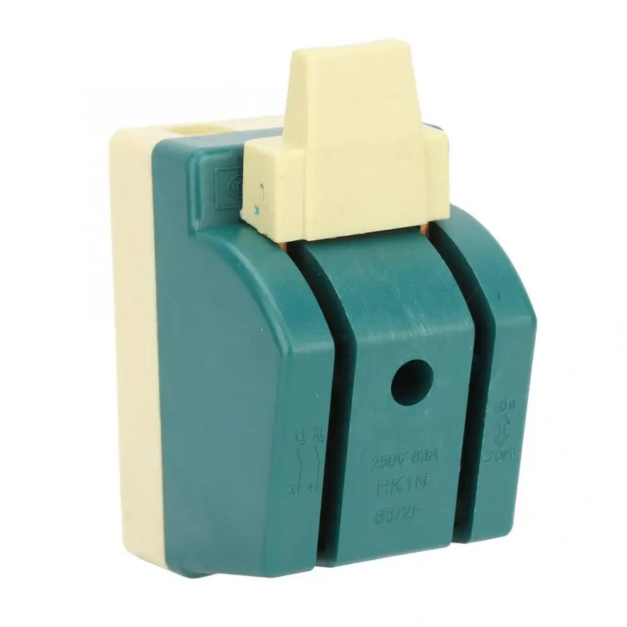 Us 8 79 42 Off Wireless Switch Light Switch Ac 250v 63a 2p Electric Knife Switch Double Pole Single Throw Circuit Brake Safety Switch Switches