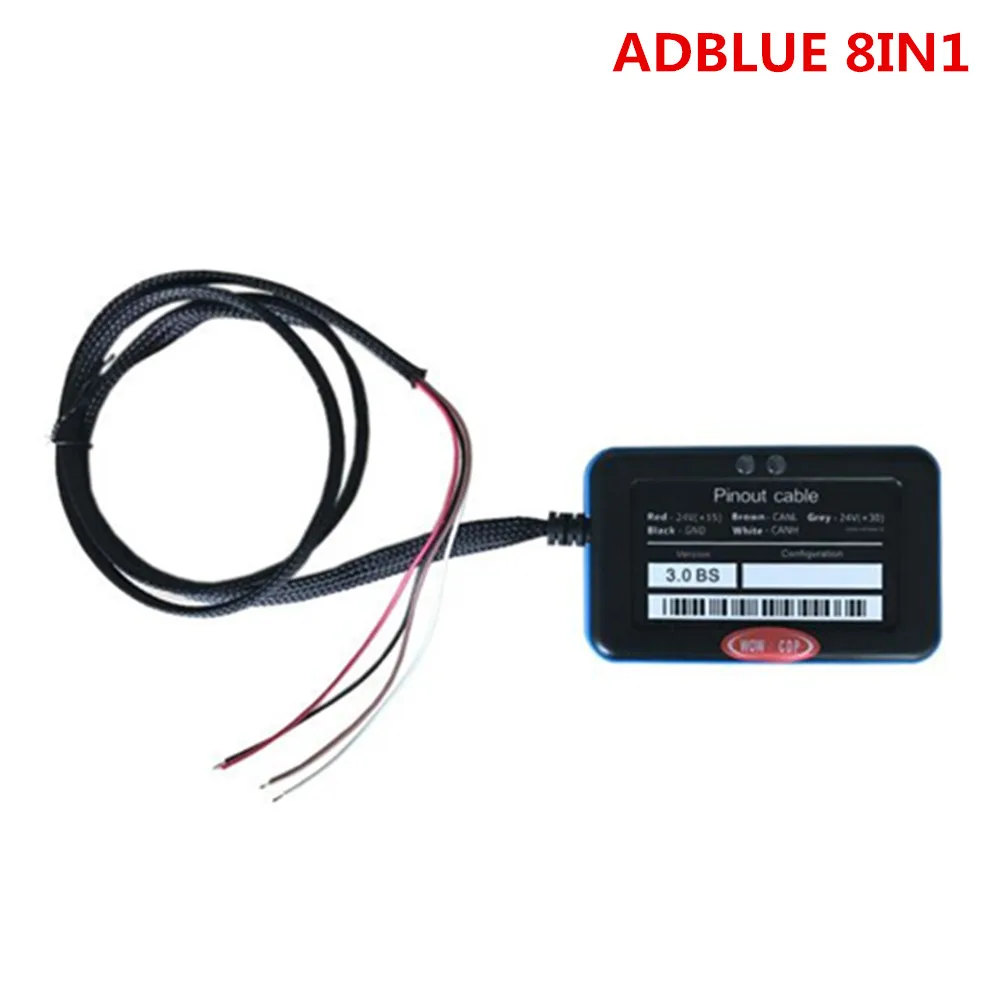 Лучшая цена в Китае V3.0 ablue 8 1 с датчиком NOx! Adblue эмуляция (8 1) модуль obd ii инструмент