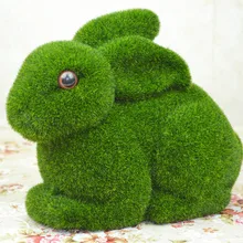 El musgo cubrio искусственный дерн Hierba Adornos Pequeno Conejo 28 см Каса Жардин y antecedentes Tienda