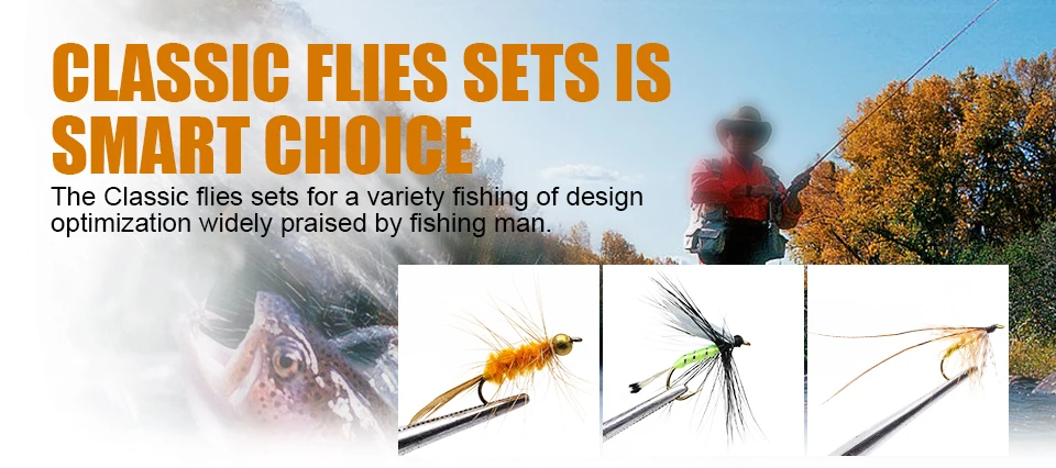 Moscas para Truta Molhado Seco Mosca Pesca Moscas Isca Conjunto Voar Amarrando Material Mão Amarrada Nymph Pike 225 Pçs 12 225 pçs molhado seco mosca pesca moscas