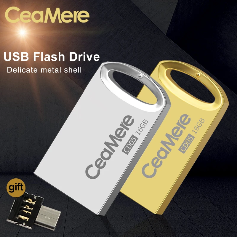 Ceamere CD05 USB флеш-накопитель 4 ГБ/8 ГБ/16 ГБ/32 ГБ/64 ГБ флеш-накопитель Флешка USB 2,0 флеш-накопитель карта памяти USB диск 1 Гб