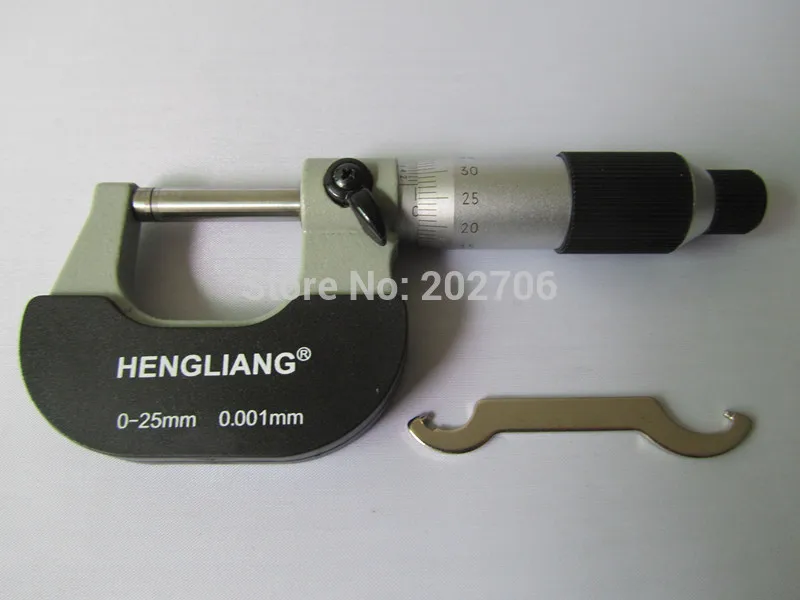 0 25MM*0.001 Micron Outside micrometer calibration micrometerin