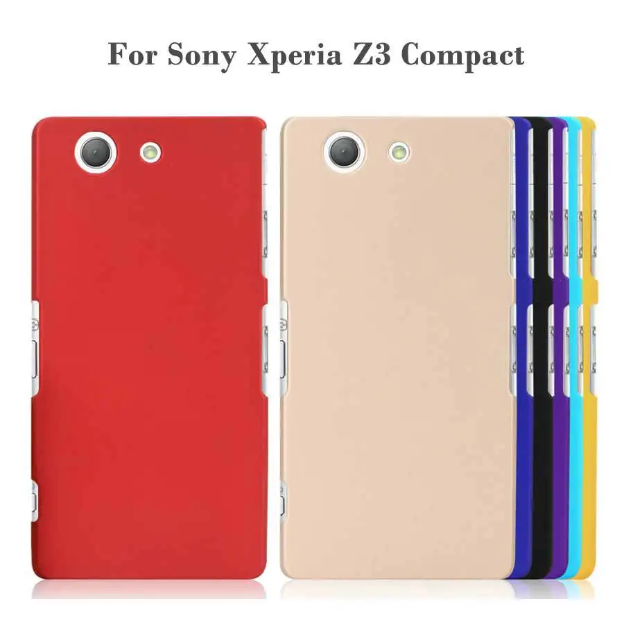 

Fashion Frosted Matte Plastic Hard sFor Sony Xperia Z3 Compact Case For Sony Xperia Z3 Compact Z3 Mini Cell Phone Case Cover