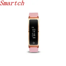 Smartch I8 умный Браслет Talk Band монитор сердечного ритма крови Давление часы с Шагомер сна фитнес-трекер Спорт браслет
