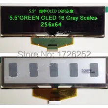 NoEnName_Null 5,5 дюймов 30PIN зеленый oled-экран SSD1325 Привод IC 256*64 SPI/параллельный интерфейс
