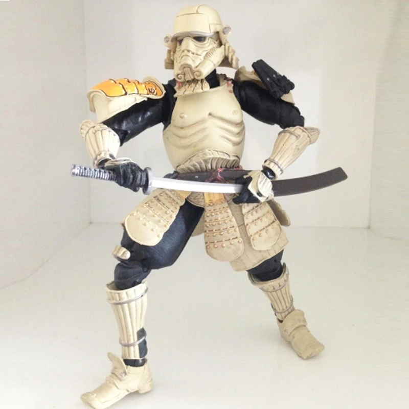 

18cm Star Wars The Force Awakens Samurai Teppo Ahigaru Sandtrooper Action Figure Model Doll Gift