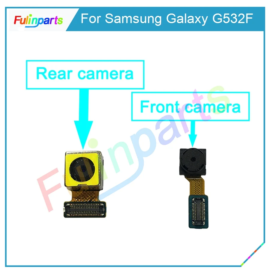 

For Samsung Galaxy J2 Prime G532F Rear Big Back Main Camera Module Flex Cable Front Small Camera Replacement Parts