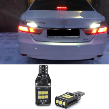 

2pcs 921 912 T15 W16W Car LED Bulbs Canbus Error Free Backup Reverse Lights Turn Signal Lamp White for BMW Toyota Camry