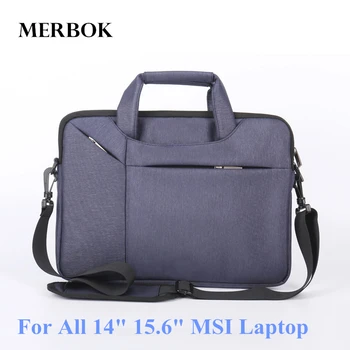 

Newest Laptop Bag for MSI GT62 Dominator Pro 15.6" Notebook Waterproof Shoulder Bag Case For Hp Dell Asus Samsung 13.3 14 15.6