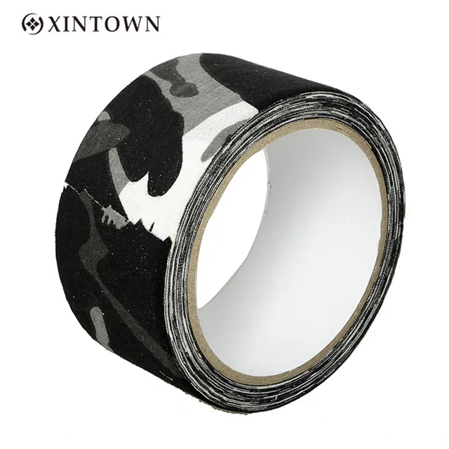 10m Waterproof Camo Duct Tape Gun Hunting Camping Camouflage Stealth Tape Wrap Outdoor Hunting