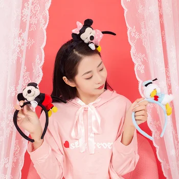 

mini mouse Headband Plush cartoon figure hoops cute Headdress gifts for woman Photographic tools Selfie