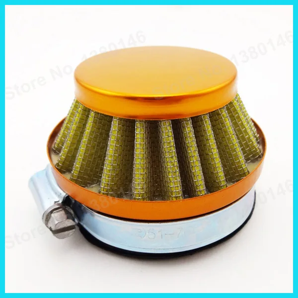 58mm Racing Air Filter For Gas Motorized Bicycle Motorcycle Mini ATV