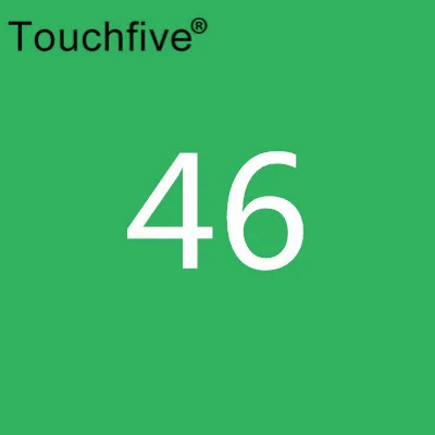 TOUCHFIVE опционально цвет соответствия искусство маркеры Кисть ручка эскиз на спиртовой основе маркеры двойная головка манга ручки для рисования товары для рукоделия - Цвет: 46