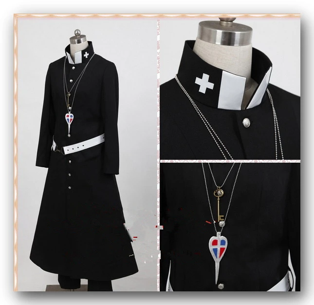 

Anime Ao no Blue Exorcist Okumura Yukio cosplay costume custom-made