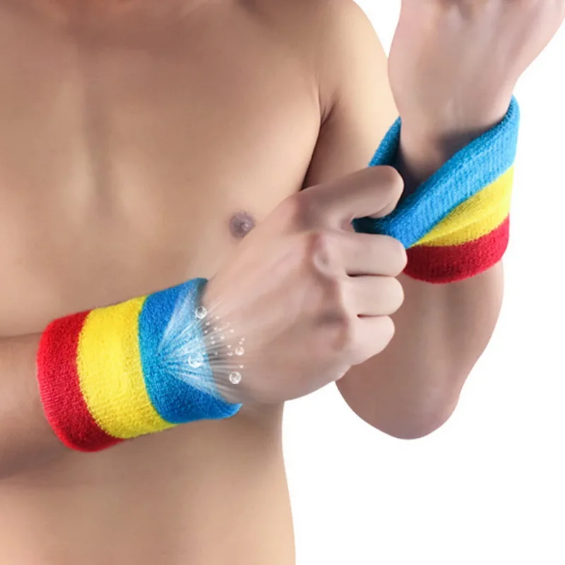 EZURI Bracelets de poignet pour homme - Bandeau anti-transpiration pour le  sport (Couleur : blanc) : : Hygiène et Santé