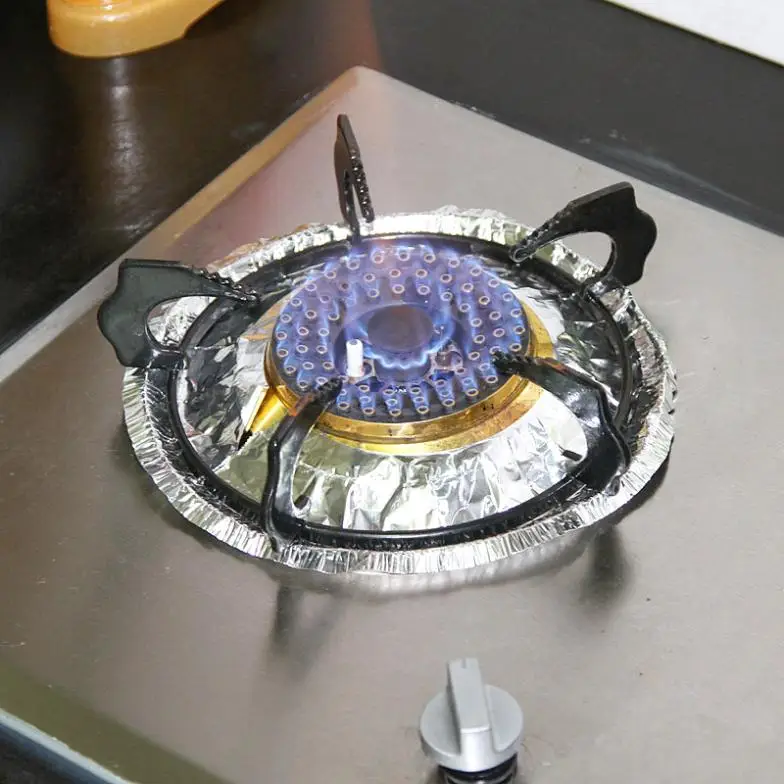 gas stove aluminum foil high temperature resistant anti oil pan