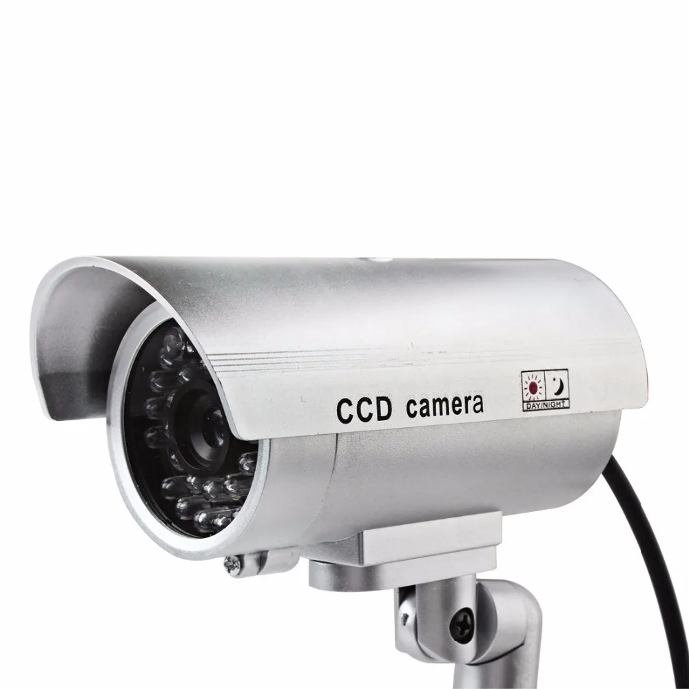 Waterproof Dummy Fake CCTV Camera With Flashing LED For Outdoor or Indoor Realistic Looking fake ...